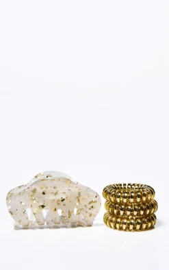 Invisibobble Set Apres Ski Golden Glamour 4Pc Set