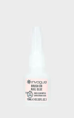 Invogue Brush On Nail Glue 10 Ml