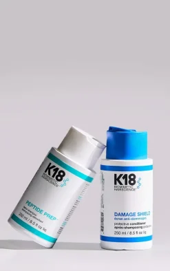 K18 Peptide Detox Shampoo & Damage Shield Conditioner Bundle (Worth £78)
