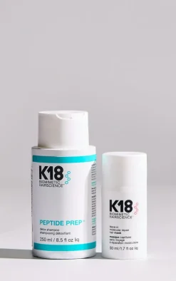 K18 Peptide Detox Shampoo & Molecular Repair Mask Bundle (Worth £99)