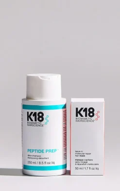 K18 Peptide Detox Shampoo & Molecular Repair Mask Bundle (Worth £99)