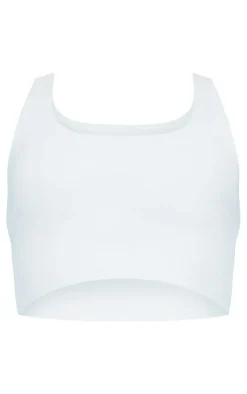 Light Blue Sculpt Double Layer Padded Sports Bra