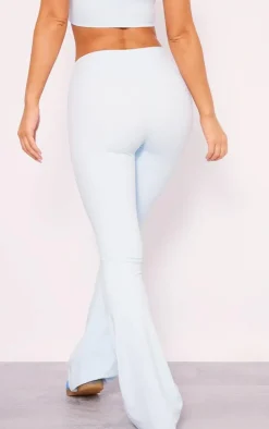Light Blue Sculpt Flare Yoga Pants