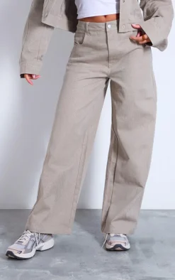 Light Grey Slouchy Denim Jeans