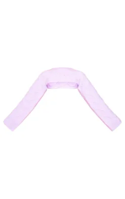 Lilac Luxe Knit Sleeves