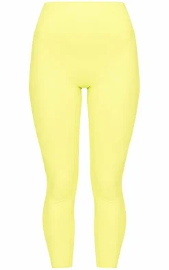 Lime Sculpt High Waist Gym Leggings