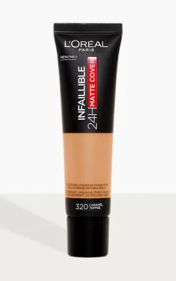 L'Oreal Paris Infallible 24hr Matte Cover Foundation 320 Caramel Toffee
