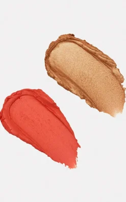 Makeup Revolution Blush & Highlight Stick Coral Dew