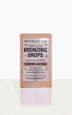 Makeup Revolution Bright Light Bronzing Drops Bronze Scorched