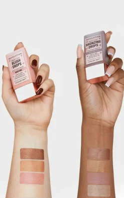 Makeup Revolution Bright Light Glow Bronzing Drops Golden Star Dew