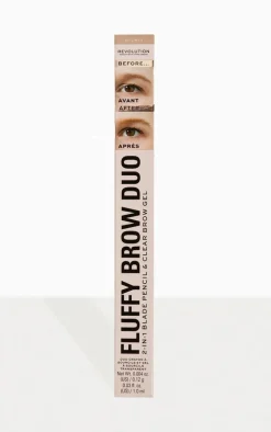 Makeup Revolution Fluffy Brow Duo Blonde