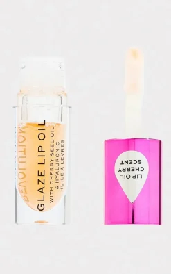 Makeup Revolution Glaze Lip Oil Getaway Terracotta