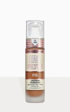 Makeup Revolution IRL Filter Longwear Foundation F15