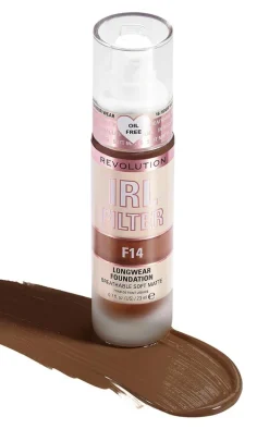 Makeup Revolution IRL Filter Longwear Foundation F14