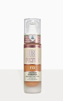 Makeup Revolution IRL Filter Longwear Foundation F13