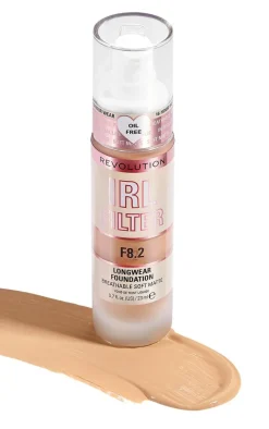 Makeup Revolution IRL Filter Longwear Foundation F8.2