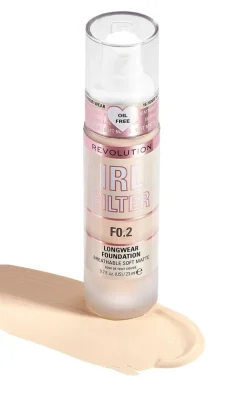Makeup Revolution IRL Filter Longwear Foundation F0.1