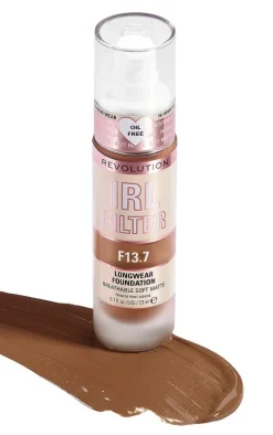 Makeup Revolution IRL Filter Longwear Foundation F13.7