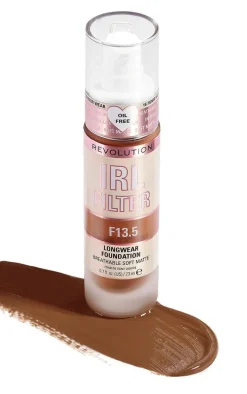 Makeup Revolution IRL Filter Longwear Foundation F13.5