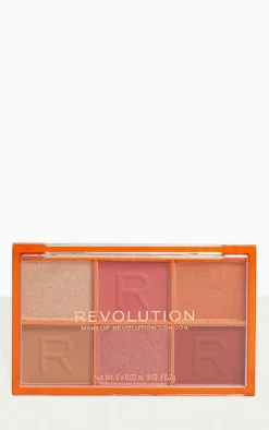 Makeup Revolution Mini Color Reloaded Eyeshadow Palette I See You Orange