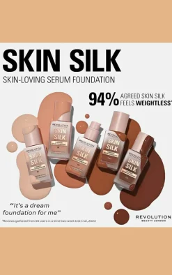 Makeup Revolution Skin Silk Serum Foundation F15
