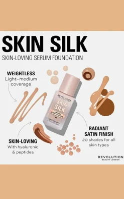 Makeup Revolution Skin Silk Serum Foundation F9