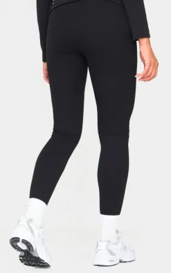 Maternity Black Snatched Sculpt Leggings