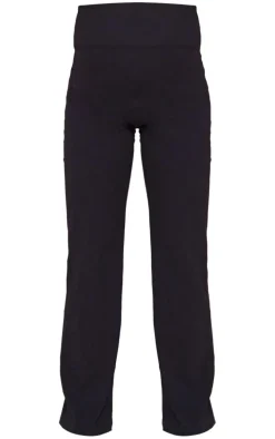 Maternity Black Snatched Sculpt Flared Pants
