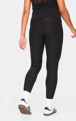 Maternity Black Soft Touch Jersey Leggings