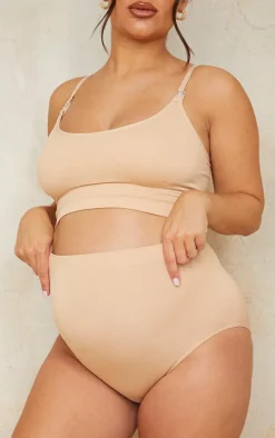 Maternity Camel Bump Support Seamless Panties