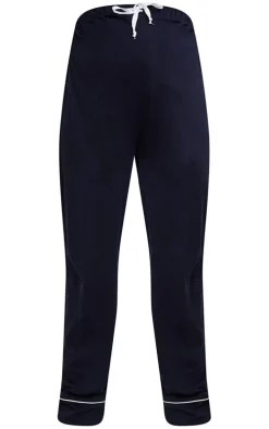 Maternity Navy Wide Leg Pj Pant