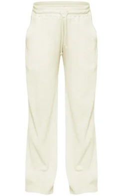 Maternity Oatmeal Waffle Textured Flared Pants