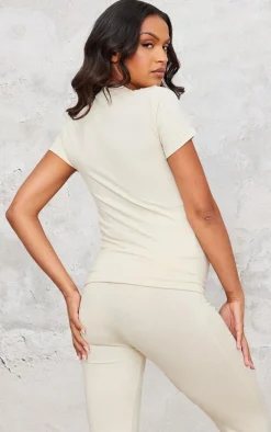 Maternity Stone Marl Short Sleeve T-shirt