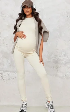 Maternity Stone Marl Short Sleeve T-shirt