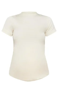 Maternity Stone Marl Short Sleeve T-shirt