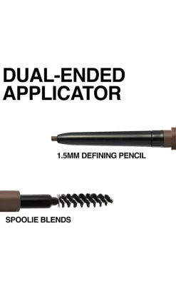 Maybelline Brow Ultra Slim Defining Fuller Eyebrow Pencil 04 Medium Brown