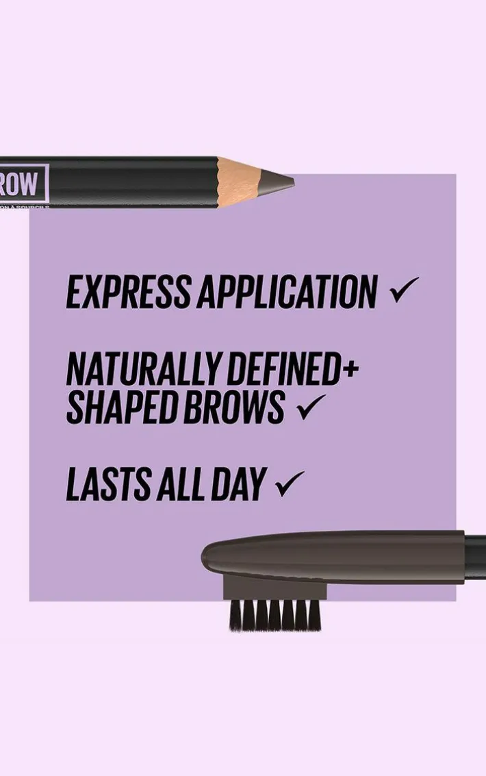 Maybelline Express Brow Shaping Pencil Natural Definition 04 Medium Brown