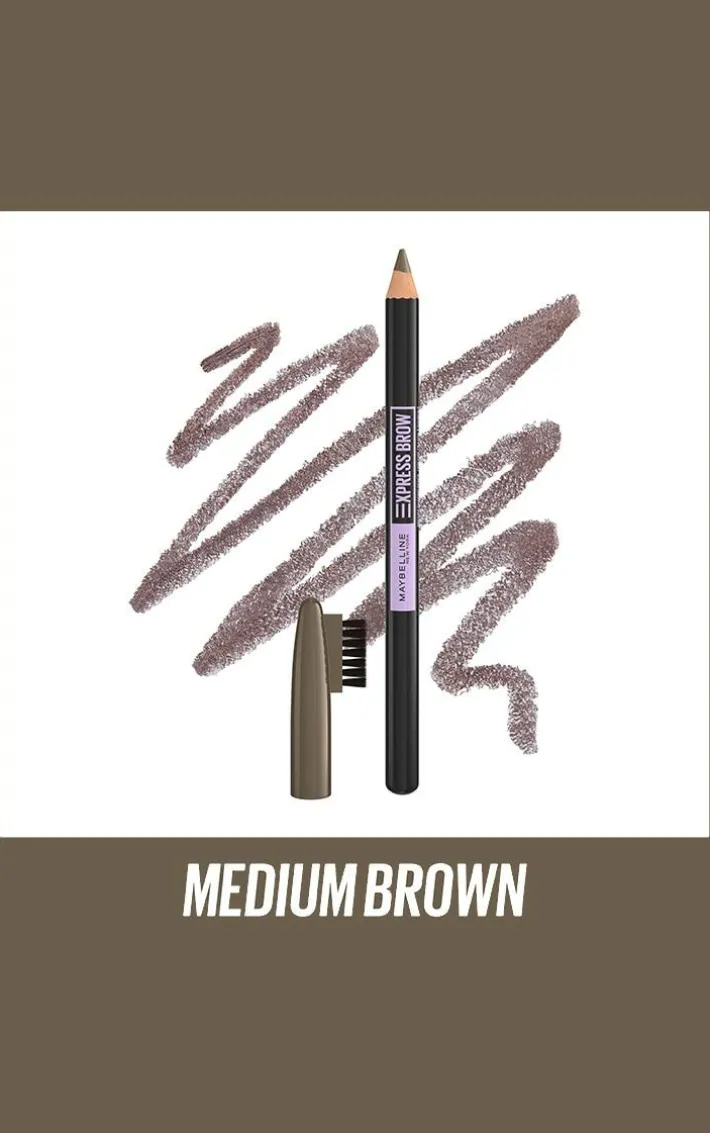 Maybelline Express Brow Shaping Pencil Natural Definition 04 Medium Brown