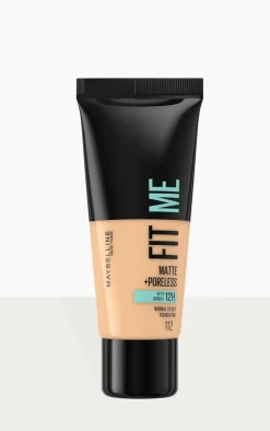 Maybelline Fit Me Matte & Poreless Full Coverage Foundation 112 Soft Beige