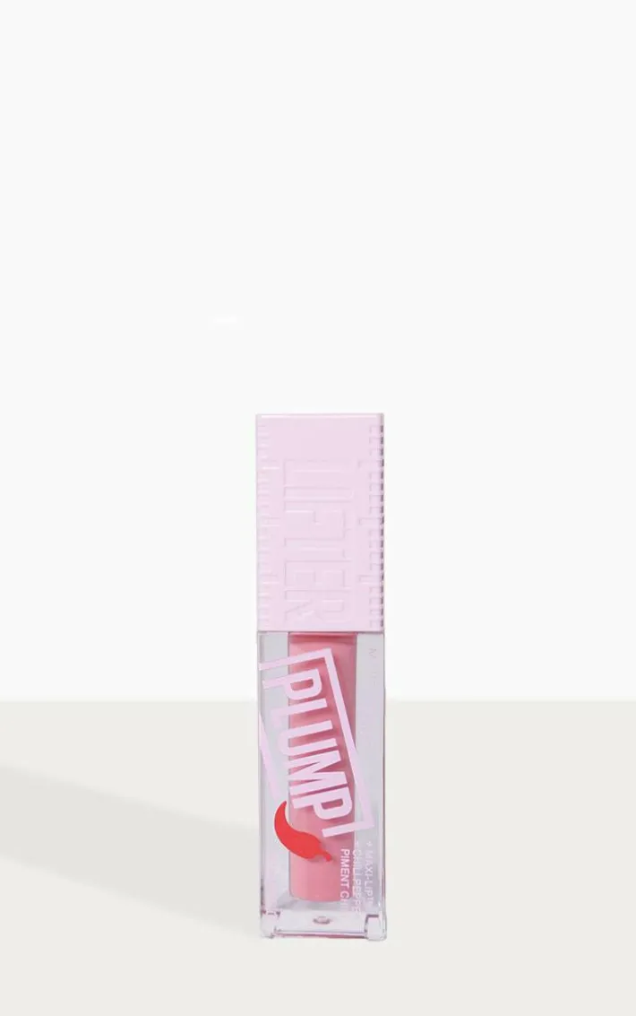 Maybelline Lifter Gloss Plumping Lip Gloss With Hyaluronic Acid and Chilli Pepper Blush Blaze