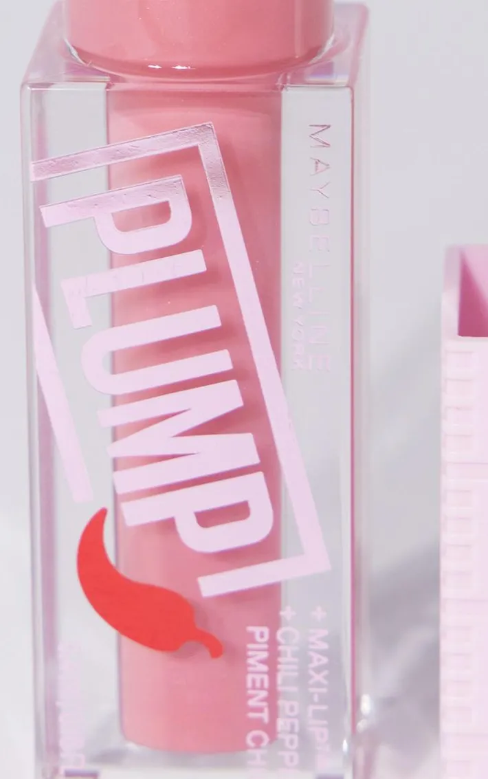 Maybelline Lifter Gloss Plumping Lip Gloss With Hyaluronic Acid and Chilli Pepper Blush Blaze