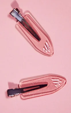 Mermade Hair No-Crease Clips Pink 6 Pack
