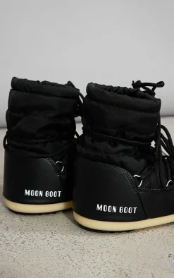 MOON BOOT Black Light Low