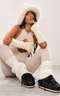 MOON BOOT Black Mule Nylon