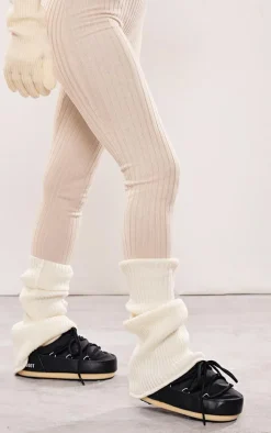 MOON BOOT Black Mule Nylon