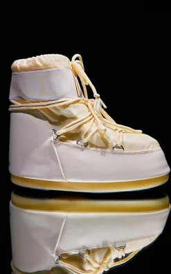 MOON BOOT Cream Classic Low