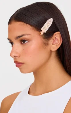 Multi 4 Pack Diamante Setting Hair Clips