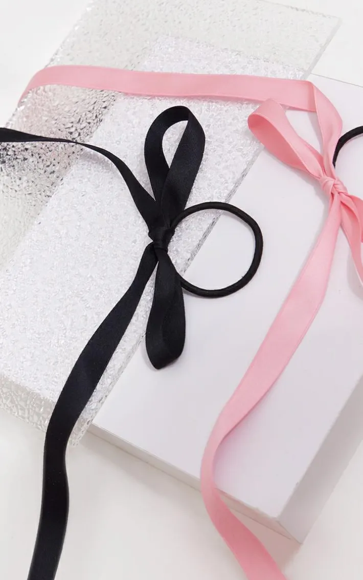 Multi Bow Bobble Pack Of 4