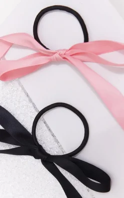 Multi Bow Bobble Pack Of 4