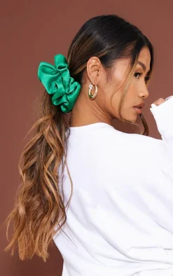 Multi Pink Extreme Oversized Satin Scrunchie